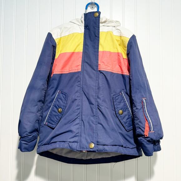 Boden Other - Boden Color Block Insulated Fleece Lined Jacket Kids 6/7